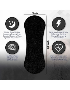 Tiras Nasales BLAZE 60 Ct Alivio Ronquidos Fuerza Extra 2