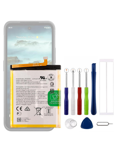 Batería de Reemplazo LPN387450 para Nokia XR20 4630mAh