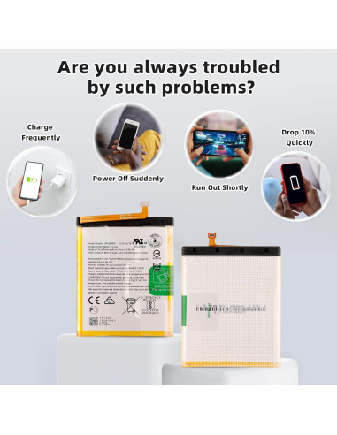 Batería de Reemplazo LPN387450 para Nokia XR20 4630mAh