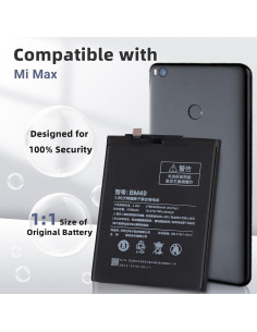Batería de Reemplazo BM49 Xiaomi Mi Max 4850mAh 4.4V 2