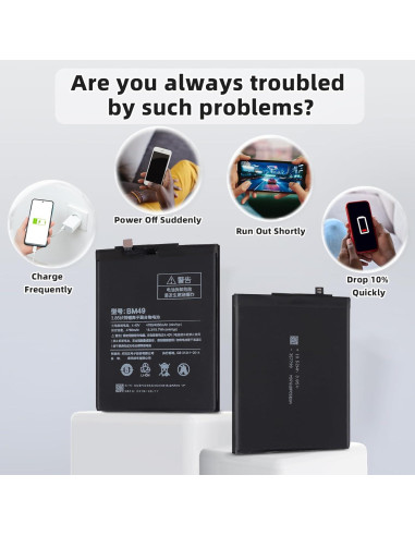 Batería de Reemplazo BM49 Xiaomi Mi Max 4850mAh 4.4V