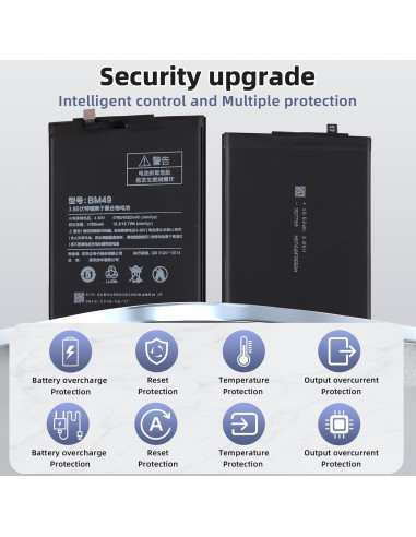 Batería de Reemplazo BM49 Xiaomi Mi Max 4850mAh 4.4V