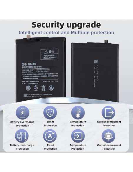 Batería de Reemplazo BM49 Xiaomi Mi Max 4850mAh 4.4V