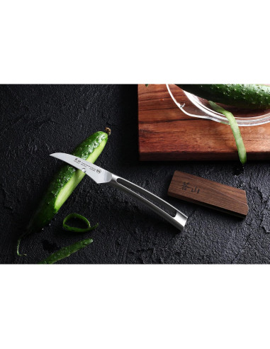 Cuchillo de Pelar Cangshan TN1 2.75" Acero Sueco 14C28N
