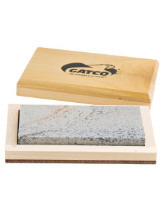 Piedra de afilar Bear & Son 4" (10.16 cm) Arkansas suave