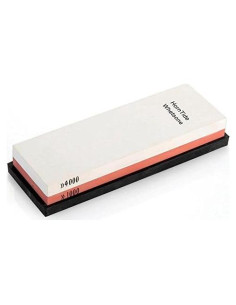 Piedra de Afilado HornTide 1000/4000 con Soporte 18.4x6.4 cm