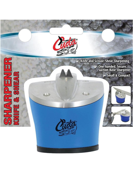 Afila Cuchillos y Tijeras Cuda 18839 Compacto con Succión