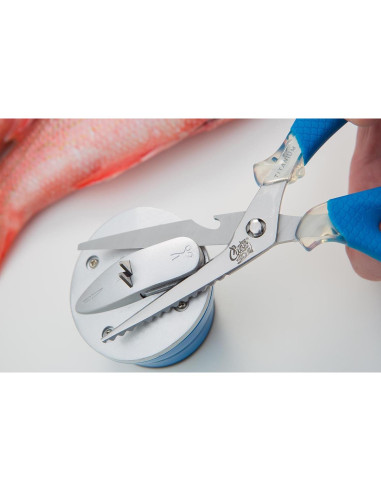 Afila Cuchillos y Tijeras Cuda 18839 Compacto con Succión