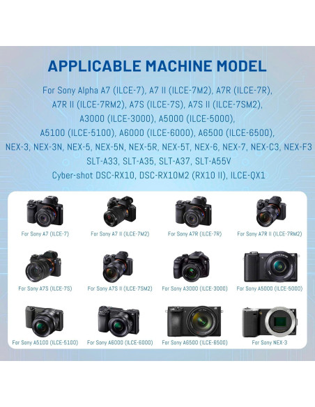 Batería NP-FW50 + Cargador Doble USB con Pantalla LCD - Sony