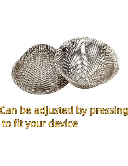 Filtros de Pantalla de Tubo Ruilida 50 Piezas 1.91 cm