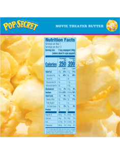 Palomitas de Maíz para Microondas Pop Secret Mantequilla 12 Bolsas 2