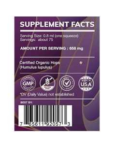 Extracto Herbal de Lúpulo HerbEra 59.15 ml Sin Alcohol 2