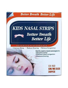 Tiras Nasales JERN para Niños 30 Unidades Alivio Natural