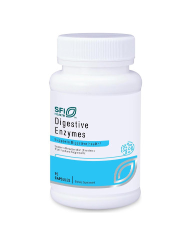 Enzimas Digestivas SFI Health - 90 Cápsulas Vegetarianas