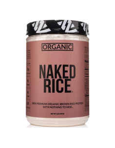 Proteína de Arroz Integral Orgánico NAKED 0.45Kg - Vegana