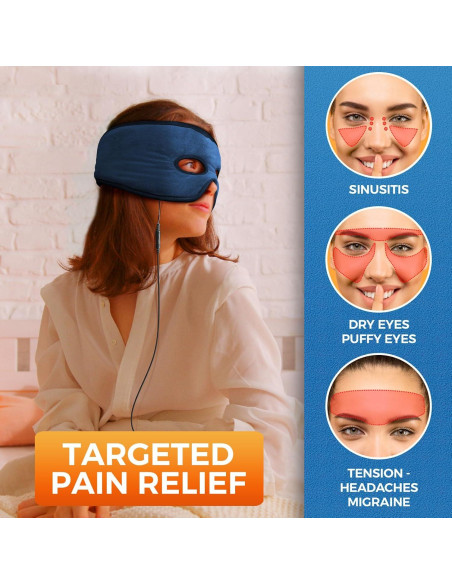 Máscara Térmica Sticro para Alivio Sinusal y Migrañas