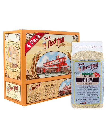 Cereal Caliente de Salvado de Avena Orgánico Bob's Red Mill 2040g