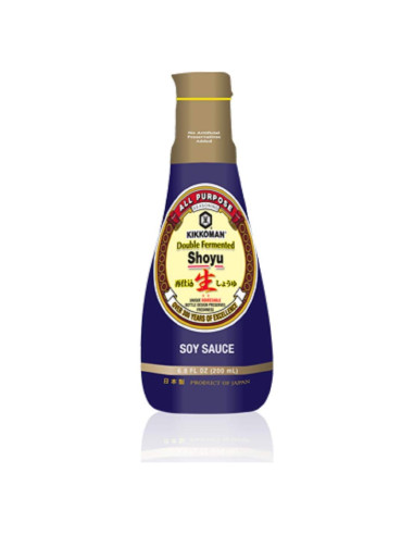 Salsa de Soja Doble Fermentada Kikkoman 200 ml Umami