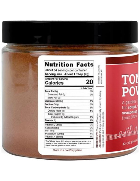 Polvo de Tomate Premium Hoosier Hill Farm 340g