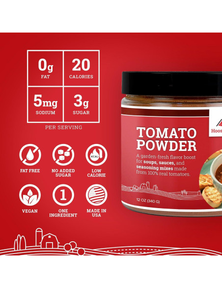 Polvo de Tomate Premium Hoosier Hill Farm 340g