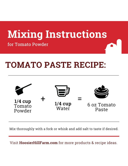 Polvo de Tomate Premium Hoosier Hill Farm 340g