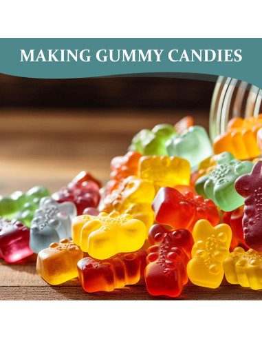 Polvo de Agar Agar 128g Hznxolrc - Gelificante Natural Vegano