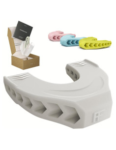 Ejercitador de Mandíbula Facefit - Silicona Alimenticia Gris