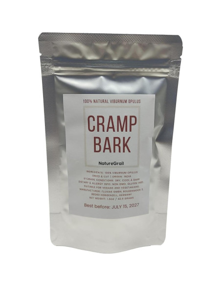 Corteza de Calambres 100% Pura Viburnum Opulus 42.5g