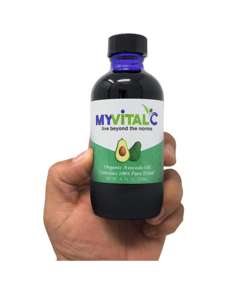 Aceite de Aguacate Orgánico MyVitalC 120ml - Antioxidante ESS60