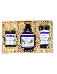 Conjunto de Regalo Gourmet Huckleberry Montana - 3 Productos