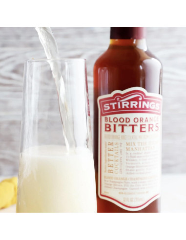 Stirrings Bitters de Naranja Sangre 2 Pack 750ml - Sin Conservantes