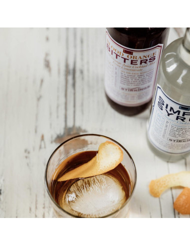 Stirrings Bitters de Naranja Sangre 2 Pack 750ml - Sin Conservantes