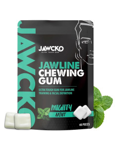 Chicle Ultra Resistente JAWCKO | Menta Poderosa | 40 Piezas