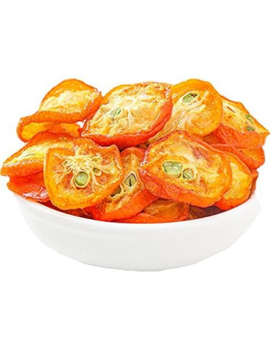Kumquat Seco en Rodajas Presidente 227g | Sin Azúcar Añadido