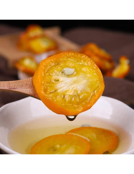 Kumquat Seco en Rodajas Presidente 227g | Sin Azúcar Añadido