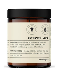 Polvo de Lucuma Orgánico Erbology 90.72 g - Endulzante Natural 2