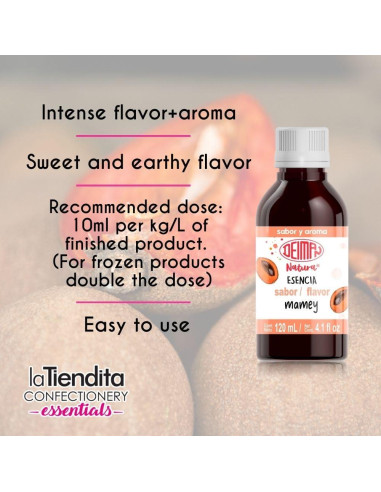 Esencia Saborizante Alimentario Mamey Deiman 118 ml