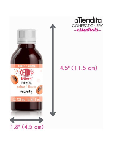 Esencia Saborizante Alimentario Mamey Deiman 118 ml