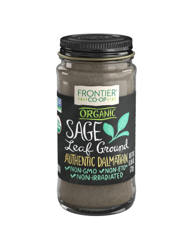 Especia Orgánica de Hoja de Salvia Frontier 22.68g