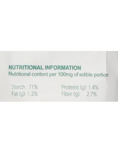 Harina de Yuca Premium Kinazi 2 kg Sin Gluten Natural