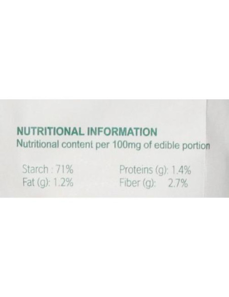 Harina de Yuca Premium Kinazi 2 kg Sin Gluten Natural