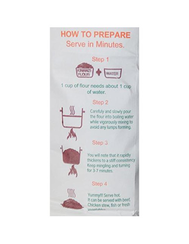 Harina de Yuca Premium Kinazi 2 kg Sin Gluten Natural