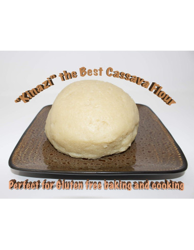 Harina de Yuca Premium Kinazi 2 kg Sin Gluten Natural