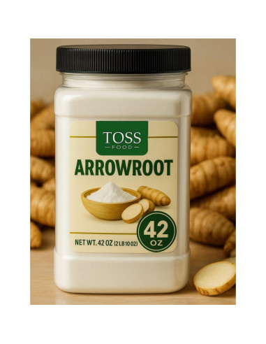 Polvo de Arrurruz Toss 1190 g - Espesante Natural para Cocinar