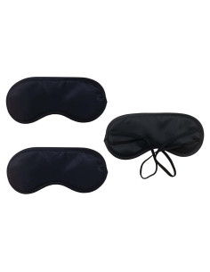 Medsuo 3pcs Máscara de Sueño Suave y Ligera para Dormir