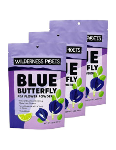 Polvo de Flor de Guisante Azul Wilderness Poets 297.66g