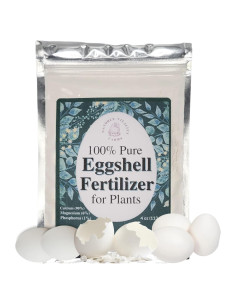 Fertilizante Natural en Polvo de Cáscara de Huevo 113g