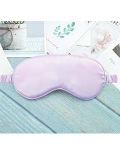 Máscara de Ojos de Seda con Lavanda Actualizado26 - Suave y Bloqueo de Luz 2