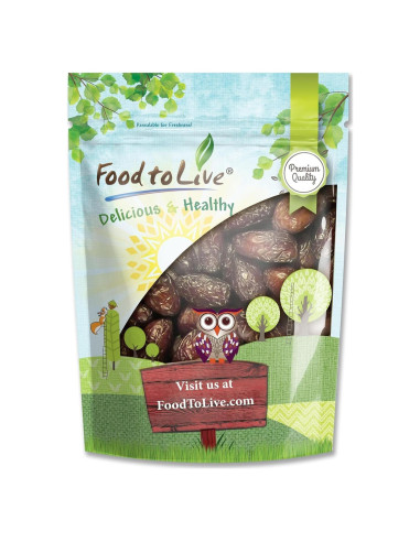 Dátiles Medjool 907g Food to Live - Crudos, Veganos, No GMO