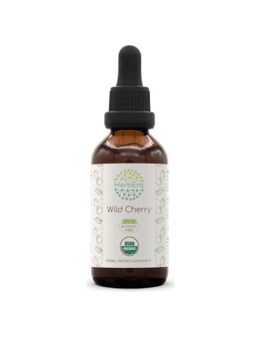 Tintura Orgánica de Cereza Silvestre HerbEra 59 ml - Extracto Natural